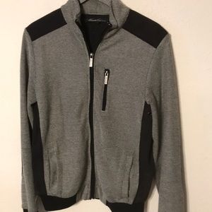Kenneth Cole New York zip up mock neck XS